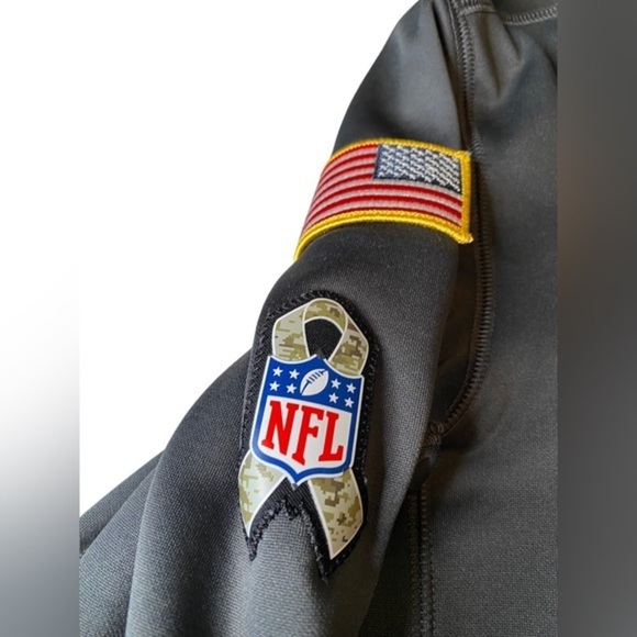 Nike NFL Salute to service black women’s Carolina Panthers hoodie. Size x-large - Picture 2 of 7